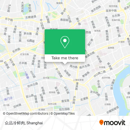 众品冷鲜肉 map