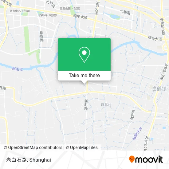 老白石路 map
