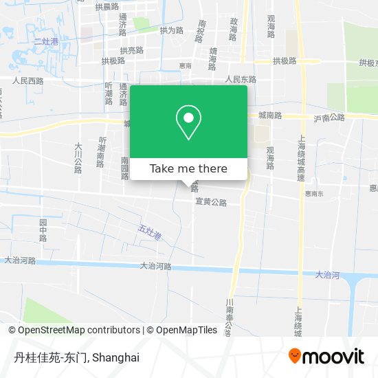 丹桂佳苑-东门 map