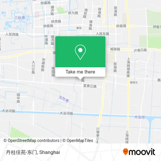 丹桂佳苑-东门 map