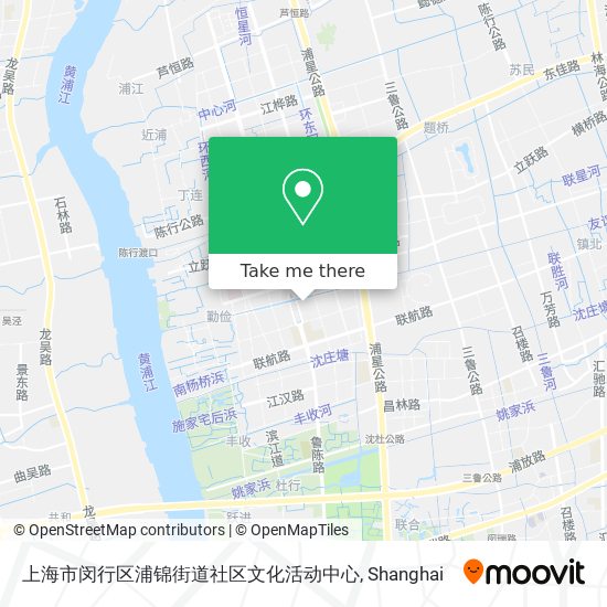 上海市闵行区浦锦街道社区文化活动中心 map