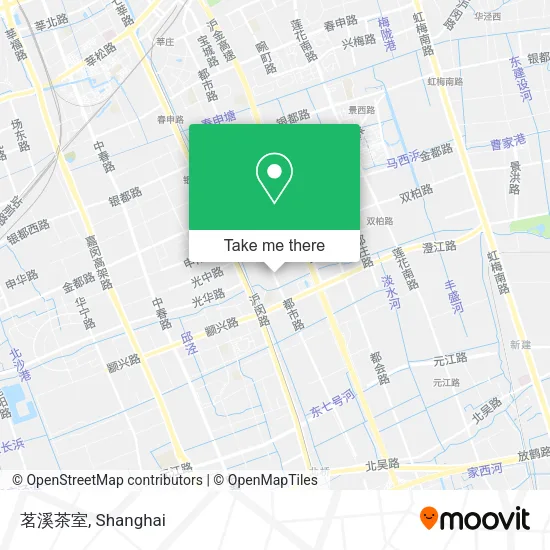 茗溪茶室 map