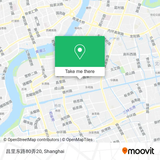 昌里东路80弄20 map