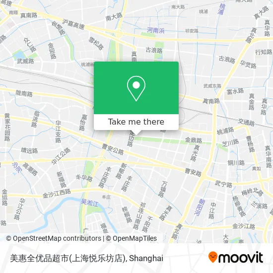 美惠全优品超市(上海悦乐坊店) map