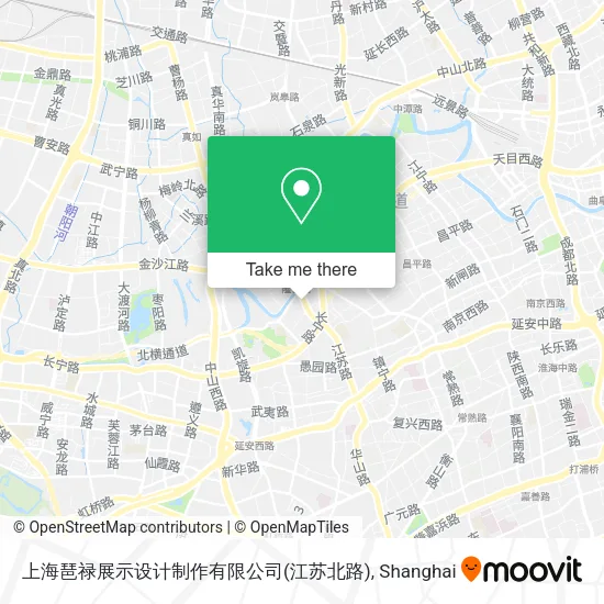 上海琶禄展示设计制作有限公司(江苏北路) map