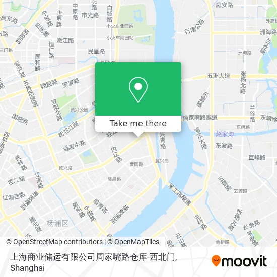 上海商业储运有限公司周家嘴路仓库-西北门 map