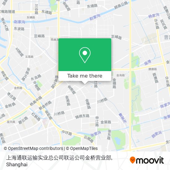 上海通联运输实业总公司联运公司金桥营业部 map