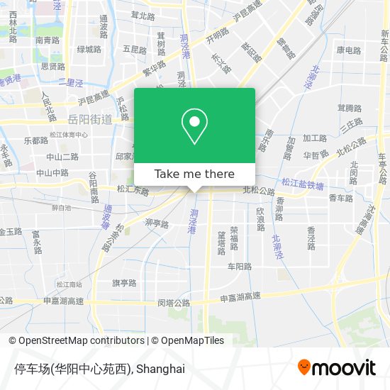 停车场(华阳中心苑西) map