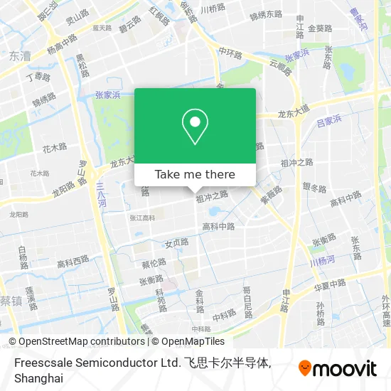 Freescsale Semiconductor Ltd. 飞思卡尔半导体 map