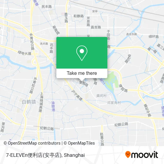 7-ELEVEn便利店(安亭店) map