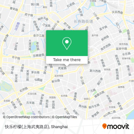 快乐柠檬(上海武夷路店) map