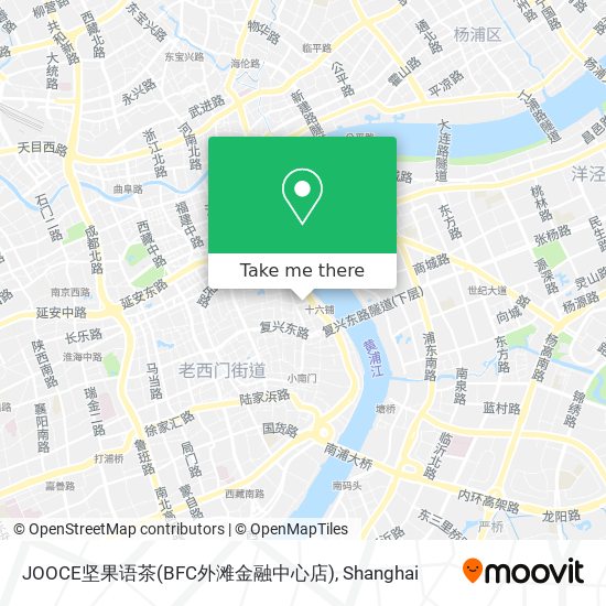 JOOCE坚果语茶(BFC外滩金融中心店) map