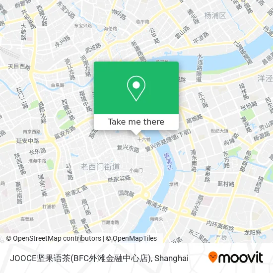 JOOCE坚果语茶(BFC外滩金融中心店) map