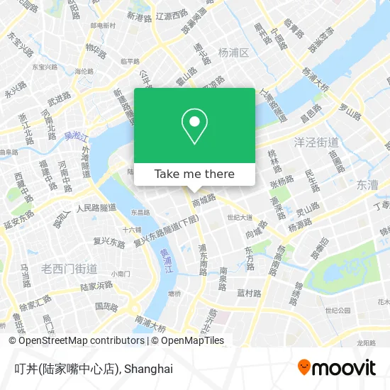 叮丼(陆家嘴中心店) map