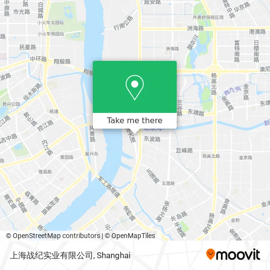 上海战纪实业有限公司 map
