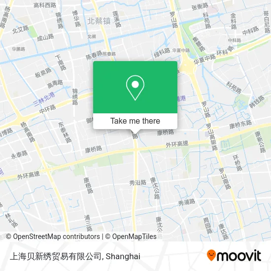 上海贝新绣贸易有限公司 map