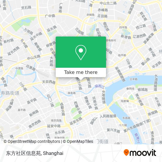 东方社区信息苑 map