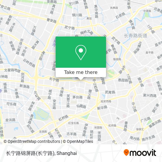 长宁路锦屏路 map
