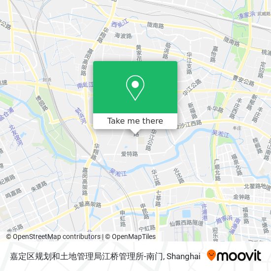 嘉定区规划和土地管理局江桥管理所-南门 map