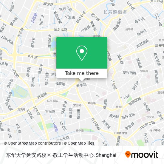 东华大学延安路校区-教工学生活动中心 map