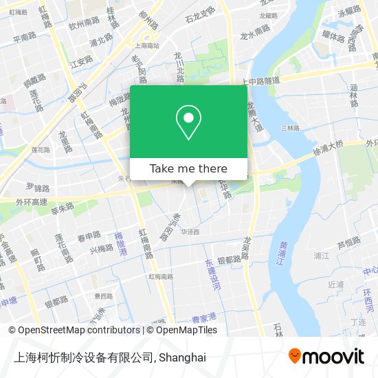 上海柯忻制冷设备有限公司 map