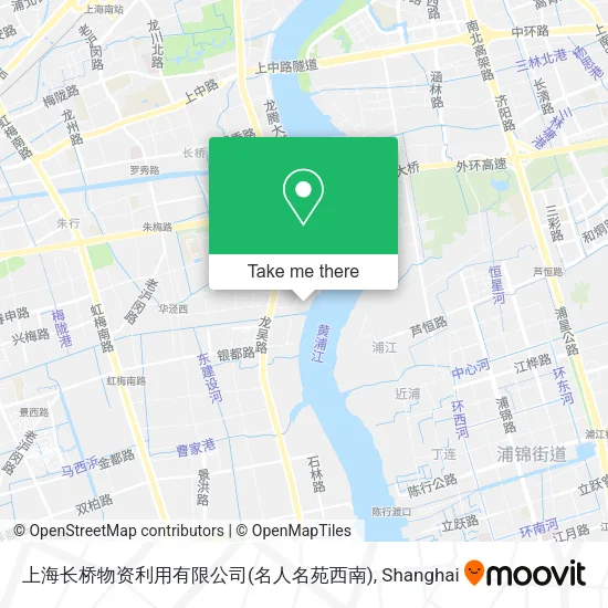 上海长桥物资利用有限公司(名人名苑西南) map