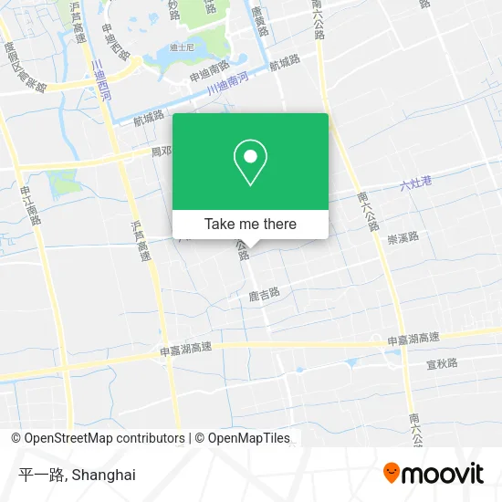 平一路 map