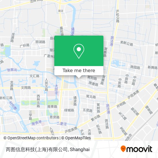 芮图信息科技(上海)有限公司 map