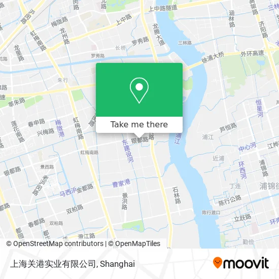 上海关港实业有限公司 map
