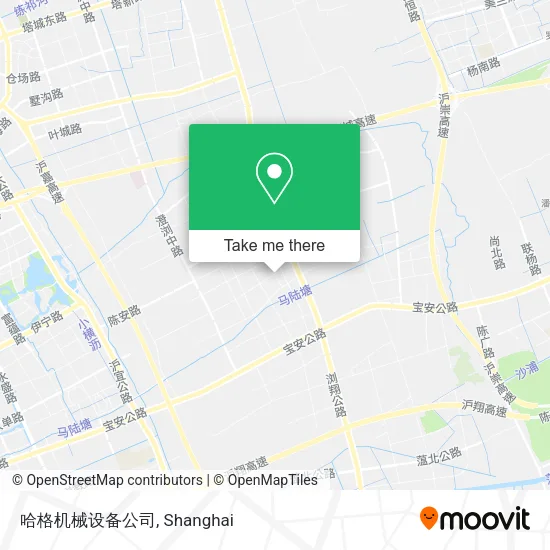 哈格机械设备公司 map