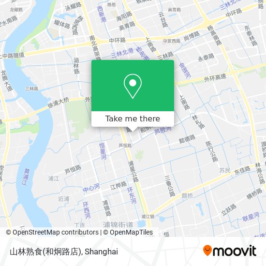 山林熟食(和炯路店) map