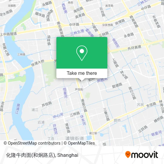 化隆牛肉面(和炯路店) map
