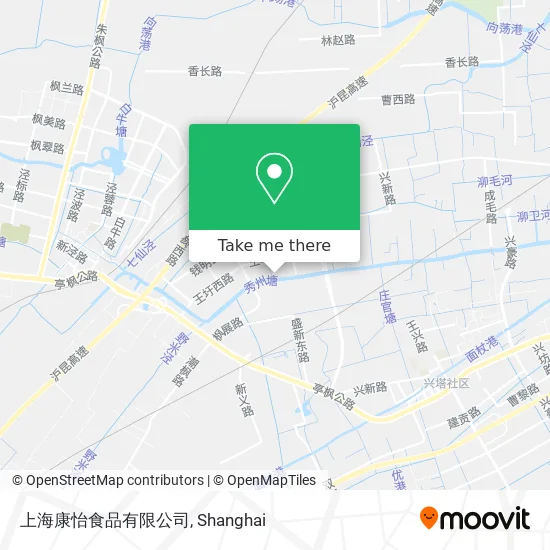 上海康怡食品有限公司 map