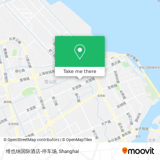 维也纳国际酒店-停车场 map