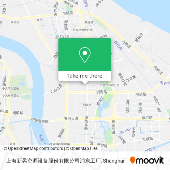 上海新晃空调设备股份有限公司浦东工厂 map
