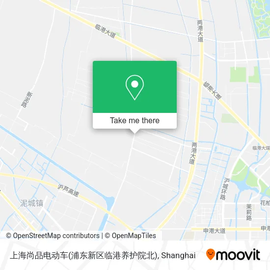 上海尚品电动车(浦东新区临港养护院北) map