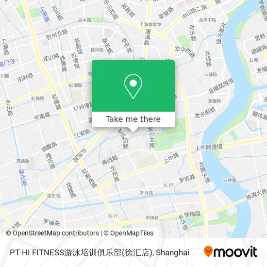 PT·HI FITNESS游泳培训俱乐部(徐汇店) map