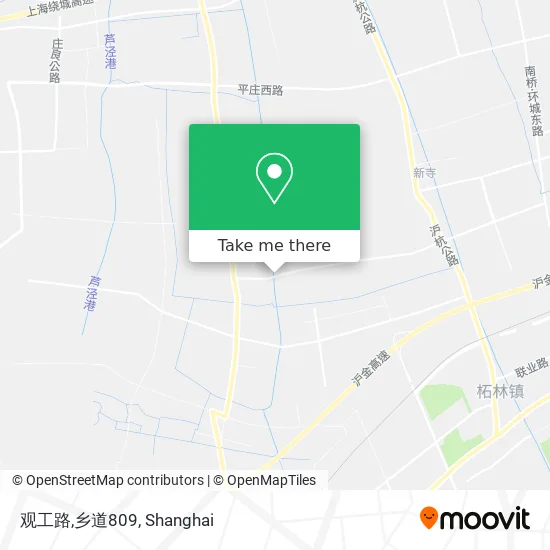 观工路,乡道809 map