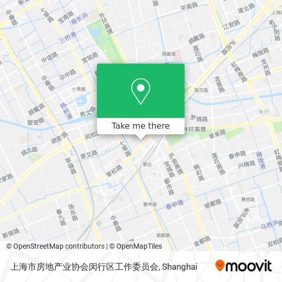 上海市房地产业协会闵行区工作委员会 map