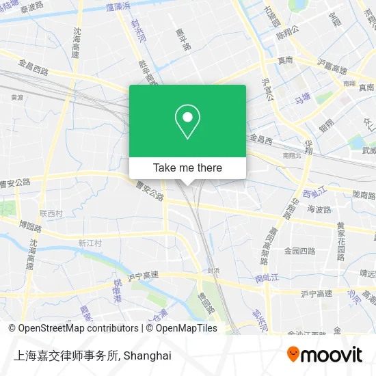上海嘉交律师事务所 map