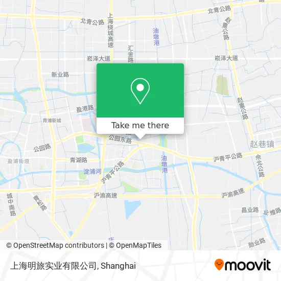 上海明旅实业有限公司 map