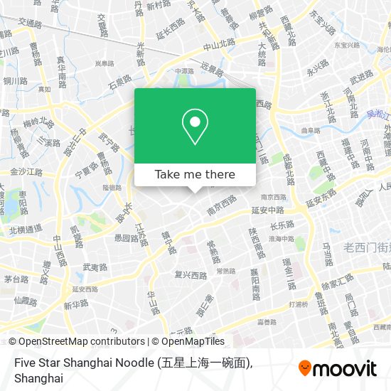 Five Star Shanghai Noodle (五星上海一碗面) map