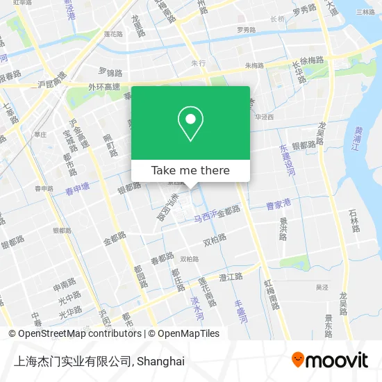 上海杰门实业有限公司 map