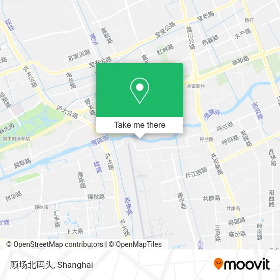 顾场北码头 map