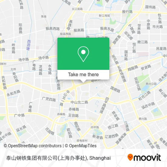 泰山钢铁集团有限公司(上海办事处) map