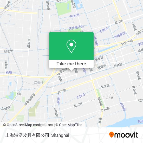 上海港浩皮具有限公司 map