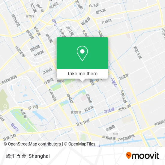 峰汇五金 map