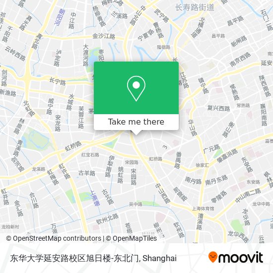 东华大学延安路校区旭日楼-东北门 map