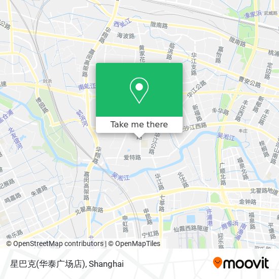 星巴克(华泰广场店) map