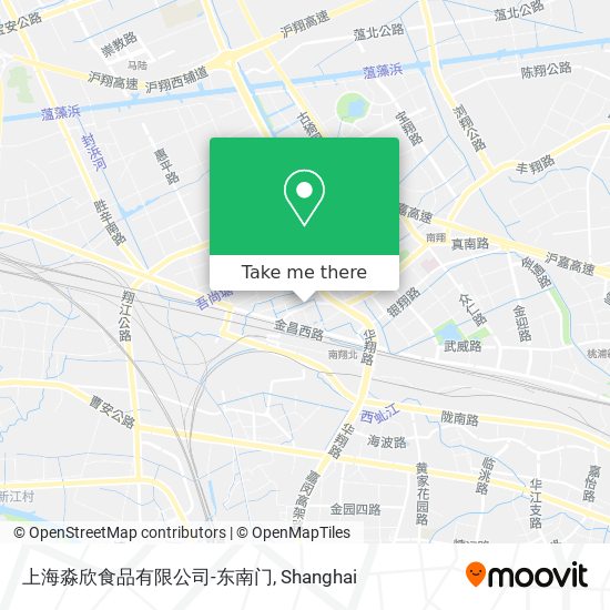 上海淼欣食品有限公司-东南门 map